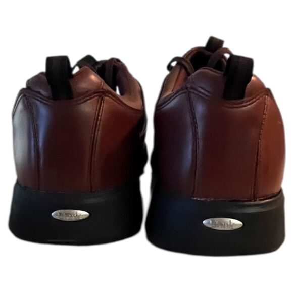 ETONIC MENS STABILITE GOLF SHOES CLEATS LEATHER SIZE 11.5M CHESSTNUT COLOR LACES - Picture 4 of 12